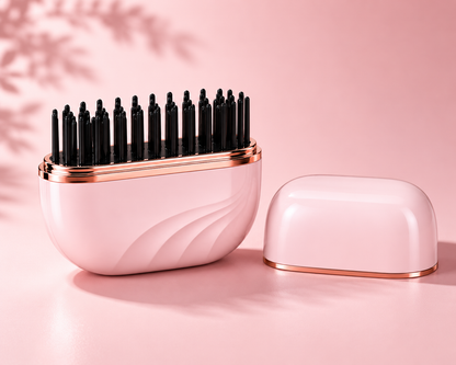 Nude Luxe™ Mini Hair Straightening Brush